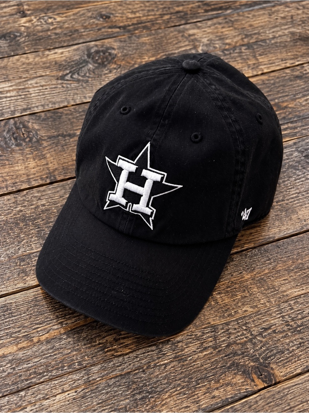Houston Astros ’47 Brand Black Adjustable Hat